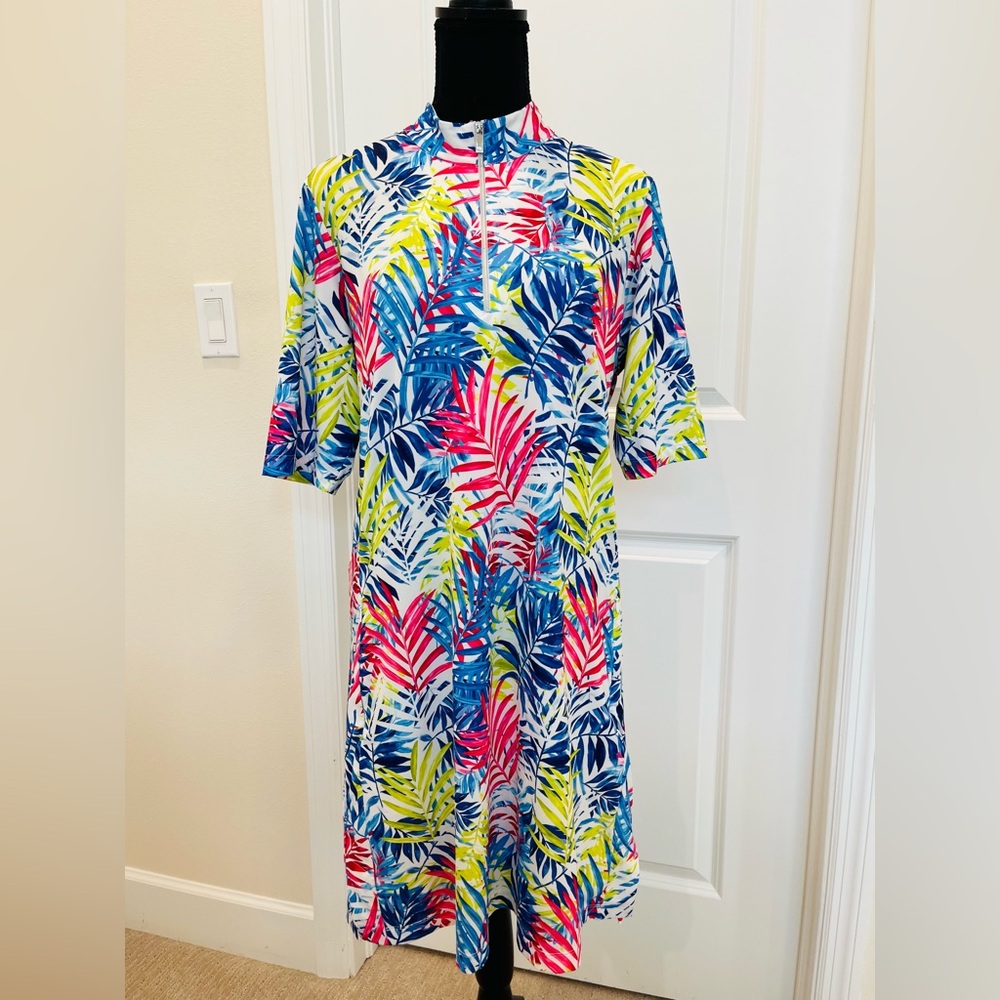 Tail Activewear Palm Print Golf Dress